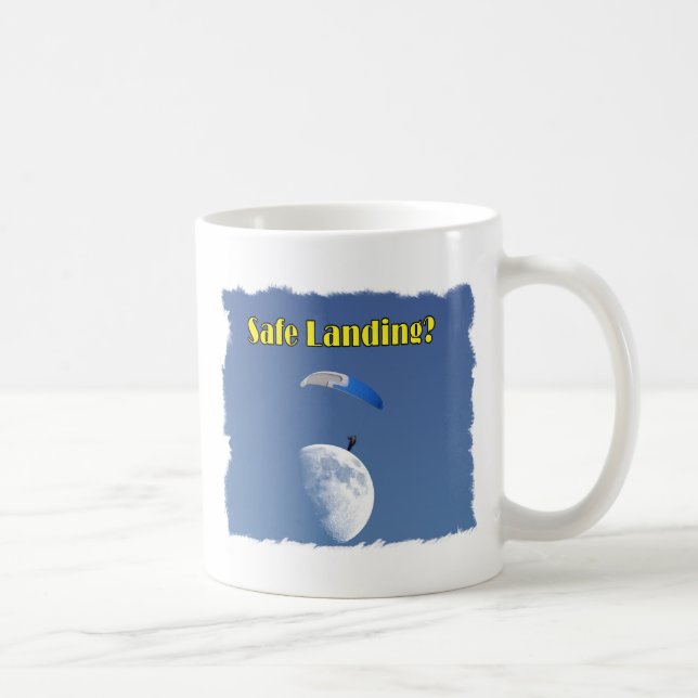Caneca De Café Caridade Skydiving (Direita)
