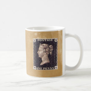 Caneca De Café Carimbo de Penny Black