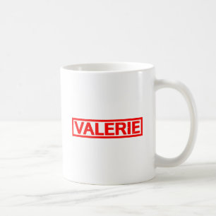 Caneca De Café Carimbo de Valerie