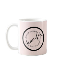 Carimbo do Círculo Vintage Logotipo Makeup e Beaut