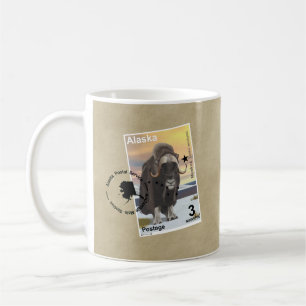 Caneca De Café Carimbo Muskox Souvenir
