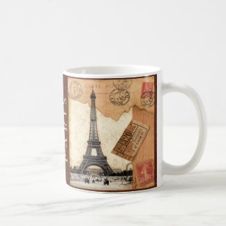 Caneca De Café Carimbo postal de Paris
