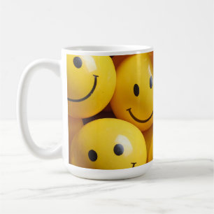 Caneca De Café carinha sorridente