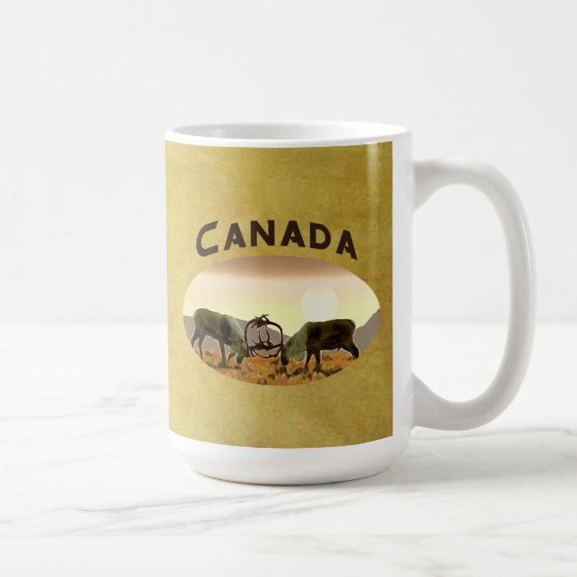 Caneca De Café Cariou Duel - Canadá (Direita)