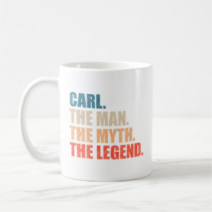 Caneca De Café Carl O Homem O Mito A Lenda