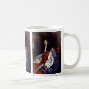Caneca De Café Carlos II da Grã-Bretanha Excelente e da Irlanda 