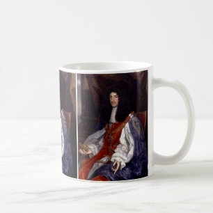 Caneca De Café Carlos II da Grã-Bretanha Excelente e da Irlanda