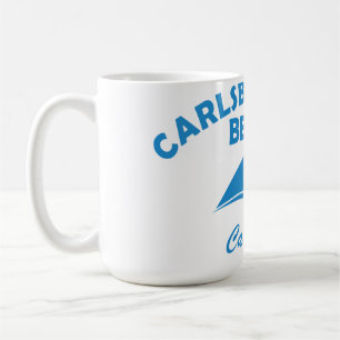 Caneca De Café Carlsbad de verão estadual- califórnia