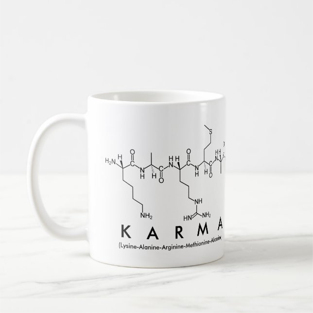 Caneca De Café Carma peptide (Esquerda)
