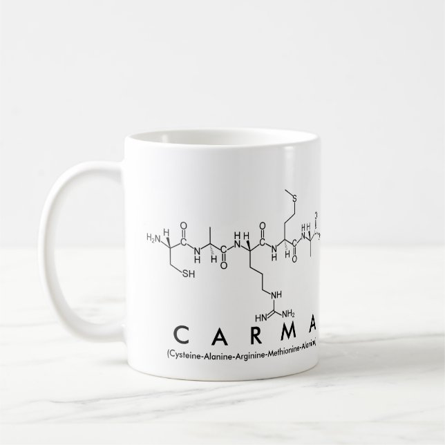 Caneca De Café Carma peptide (Esquerda)