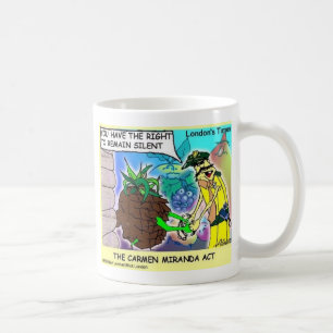 Caneca De Café Carmen Mirand Age Dons e Coleções Engraçados