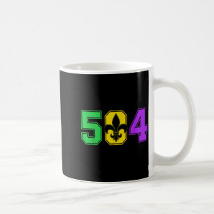 Caneca De Café Carnaval 504 Nola Nova Orleans Louisiana La
