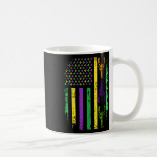 Caneca De Café Carnaval Americano com Lagostim Bandeira dos EUA N