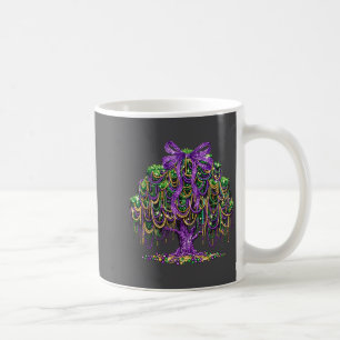 Caneca De Café Carnaval Árvore de Contas de Laço Coquete de Mardi