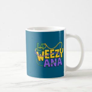 Caneca De Café Carnaval de Ana La Weezy Minimal