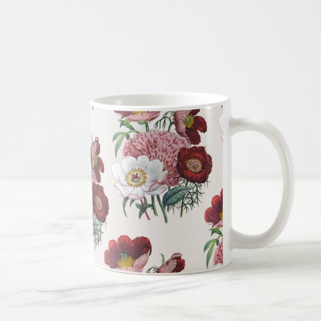 Caneca De Café Carnaval de flores (Direita)