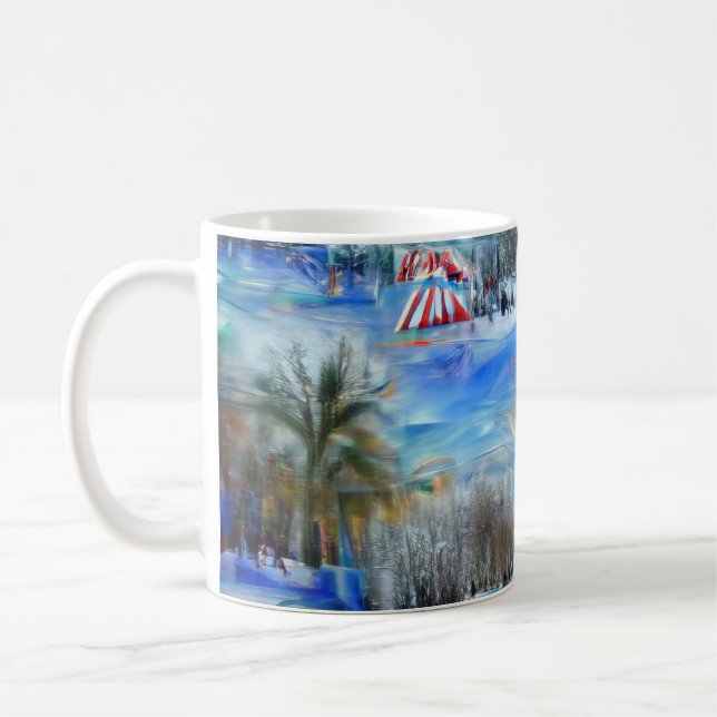 Caneca De Café Carnaval de inverno (Esquerda)