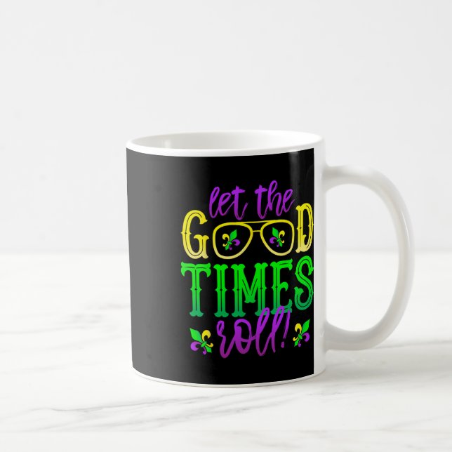 Caneca De Café Carnaval Deixe os bons tempos rolar  (Direita)
