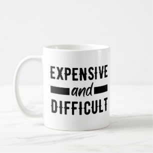 Caneca De Café Caro e difícil