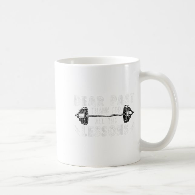 Caneca De Café Caro Obrigado Passado Por Todas As Lições Engraçad (Direita)