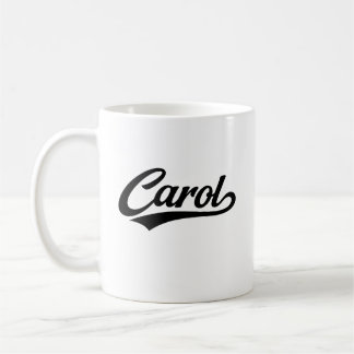 Caneca De Café Carol name first last family gifts