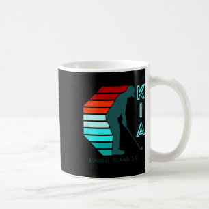 Caneca De Café Carolina do Sul Golfing Pro Retro Beach Kiawah Isl