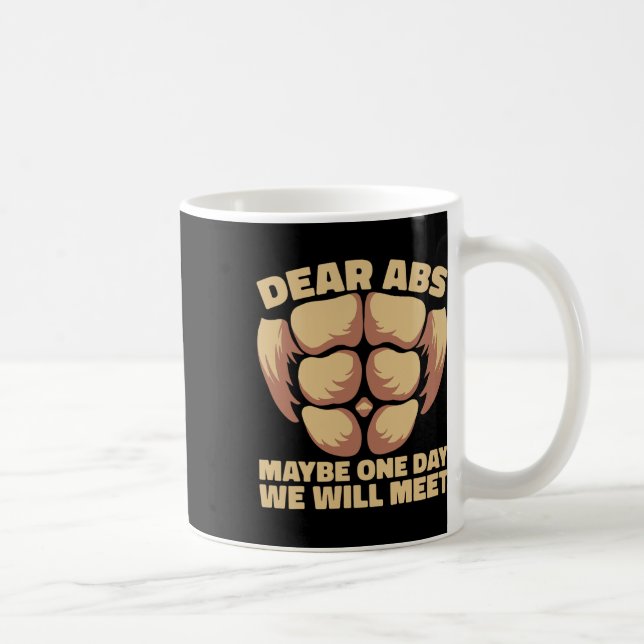 Caneca De Café Caros Abs Talvez Um Dia (Direita)