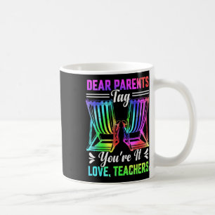 Caneca De Café Caros Pais Dizem Que Você Adora Professores No Dia