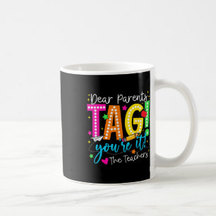 Caneca De Café Caros Pais Dizem Que Você Adora Professores No Dia