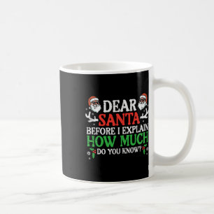 Caneca De Café Caros Papais noeis De Natal Quanto Vocês Conhecem