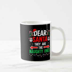 Caneca De Café Caros Papais noeis, Os Homens De Natal Que São Mal