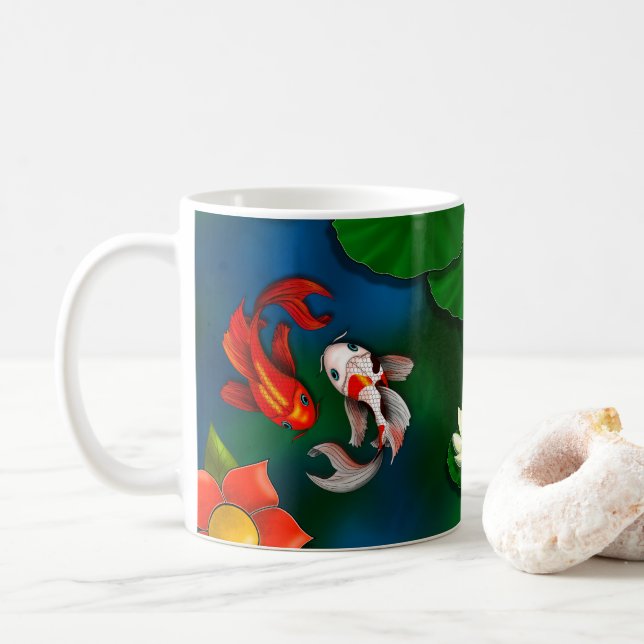 Caneca De Café Carpa (Com Donut)