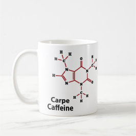 Caneca De Café Carpe Caffeine Mug