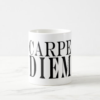 Caneca De Café Carpe Diem apreende a felicidade Latin das