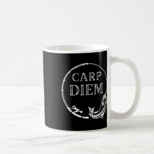 Caneca De Café Carpe Diem Aproveite A Carpa Piada De Pesca Carpe