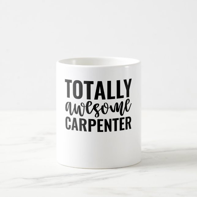 Caneca De Café Carpinteiro Totalmente Incrível (Centro)