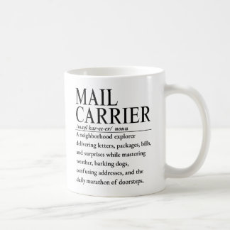 Caneca De Café Carregador de Correspondência