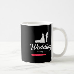 Caneca De Café Carregamento de Casamento - Noivado Marr de Noiva