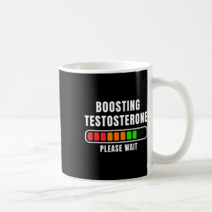 Caneca De Café Carregamento de Testosterona Aumentado