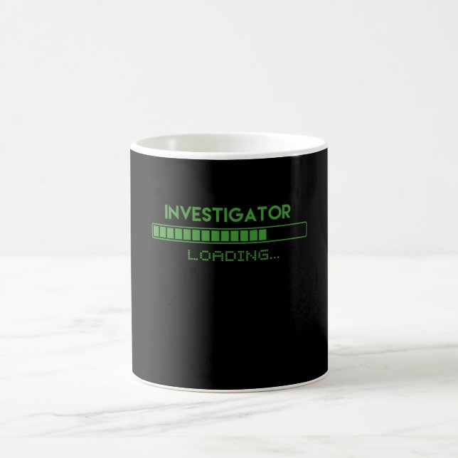 Caneca De Café Carregamento do Investigador (Centro)
