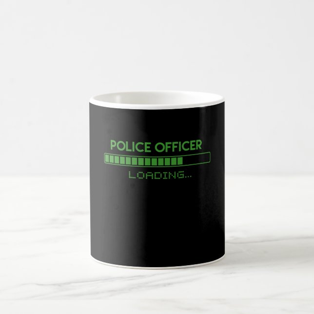 Caneca De Café Carregamento do Oficial de Polícia (Centro)