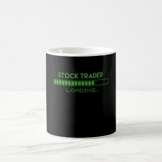Caneca De Café Carregamento do Stock Trader