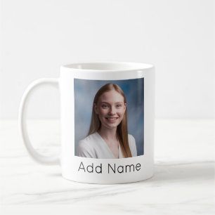 Caneca De Café carregar imagem Personalizada Foto e Nome Personal