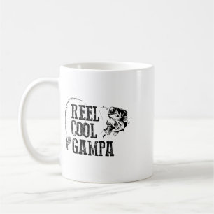 Caneca De Café Carretel de pesca Gampa Legal Presente Divertido G