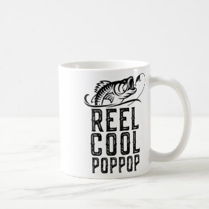Caneca De Café Carretel Legal Pescaria de Pop-pop Pescador Divert