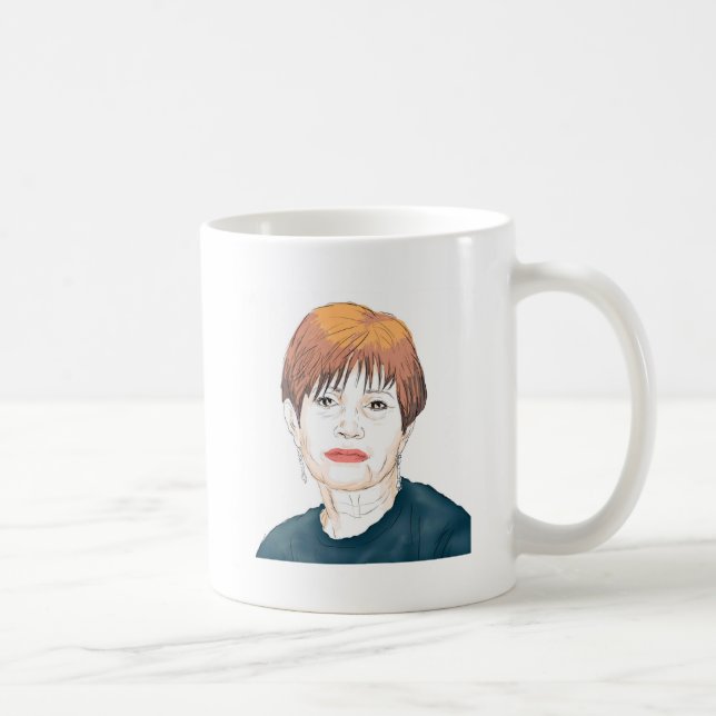 Caneca De Café Carrie Fisher (Direita)