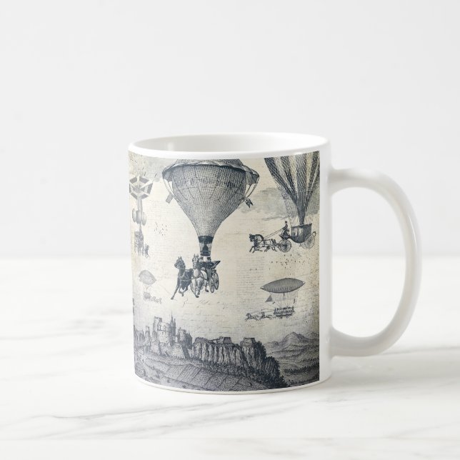 Caneca De Café Carrilloons sobre a cidade (Direita)