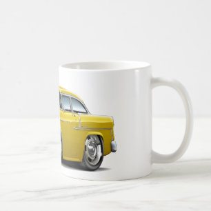 Caneca De Café Carro 1955 amarelo de Chevy Belair