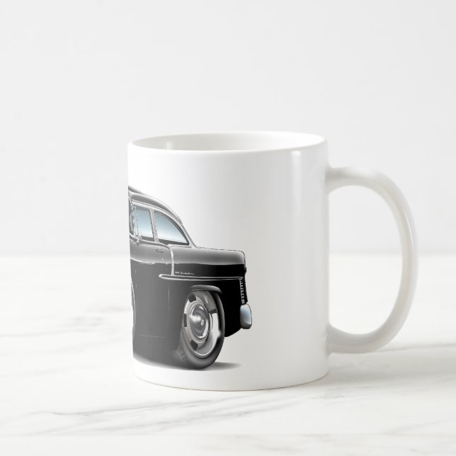 Caneca De Café Carro 1955 preto de Chevy Belair (Direita)