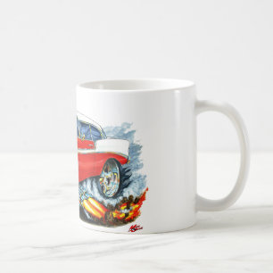 Caneca De Café Carro 1956 vermelho de Chevy 150-210